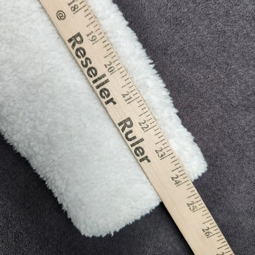 Patagonia Los Gatos Full Zip Fleece Jacket Womens Small White 25211 Slim Fit - Picture 9 of 10